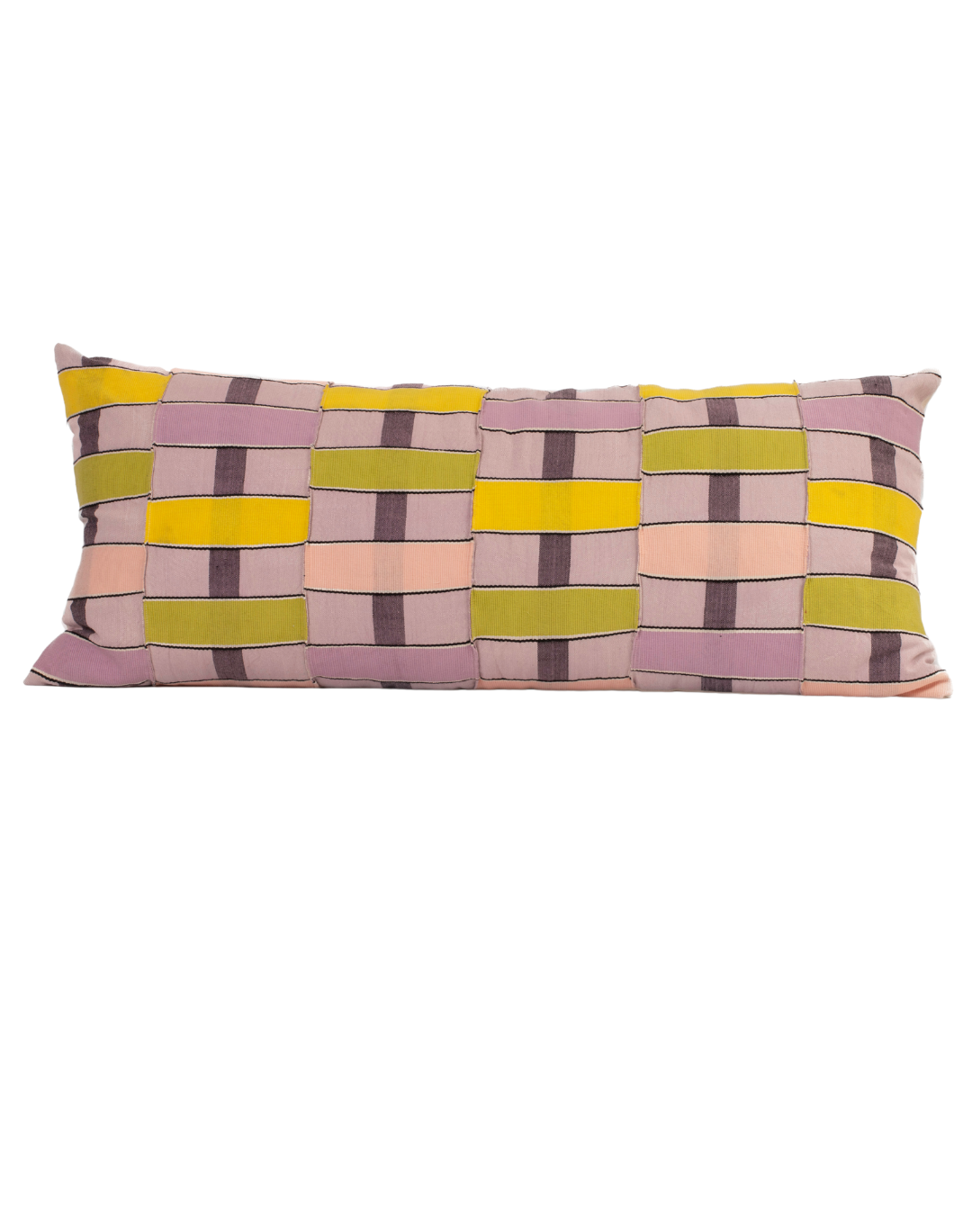 Bloom Lumbar Kente Cushion