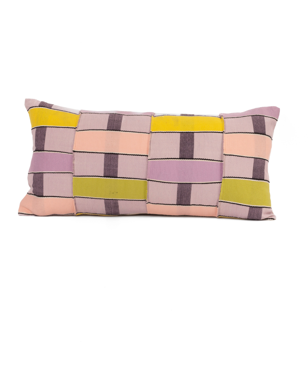 Bloom Lumbar Kente Cushion