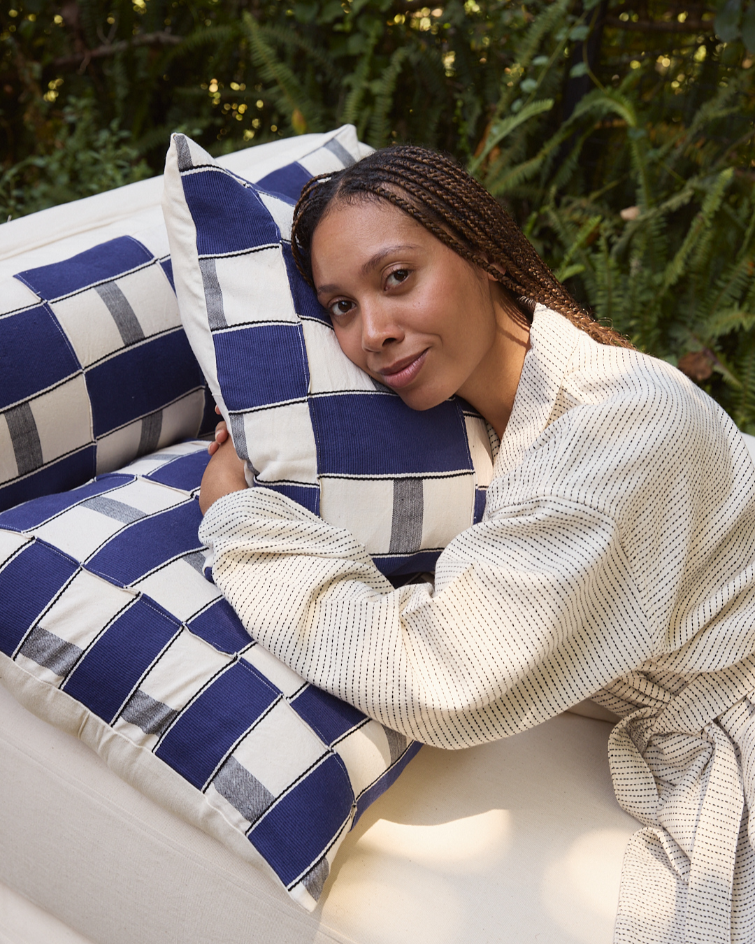 Tetra Midnight Cushion Cover