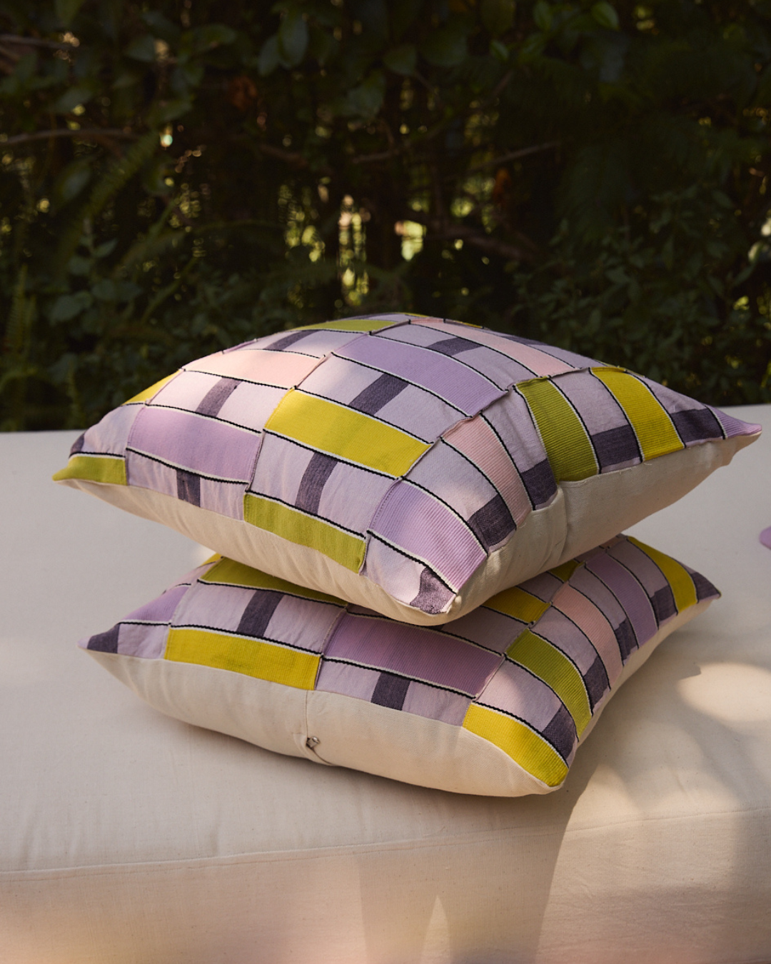 Bloom Kente Cushion