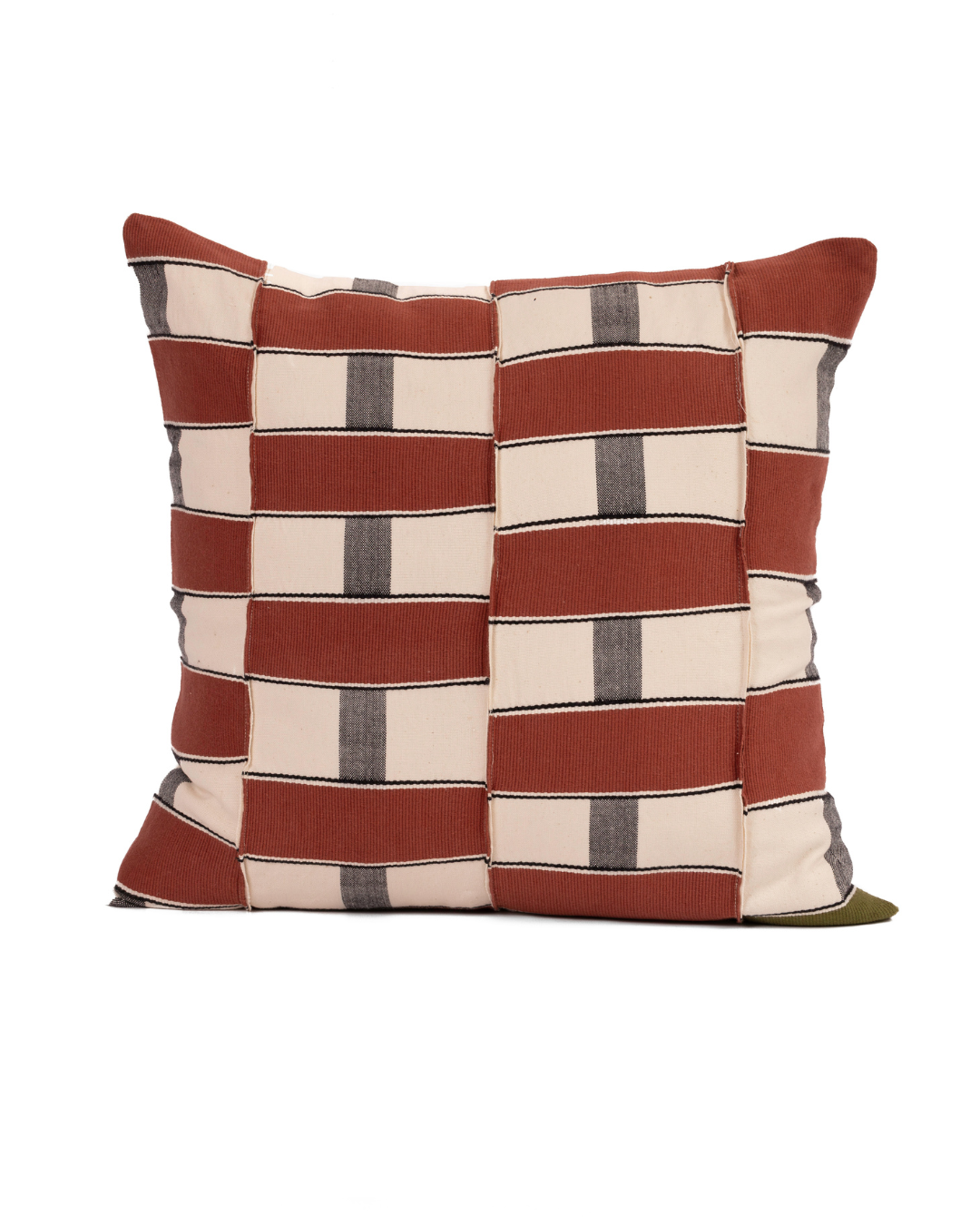 Tetra Brown Cushion Cover