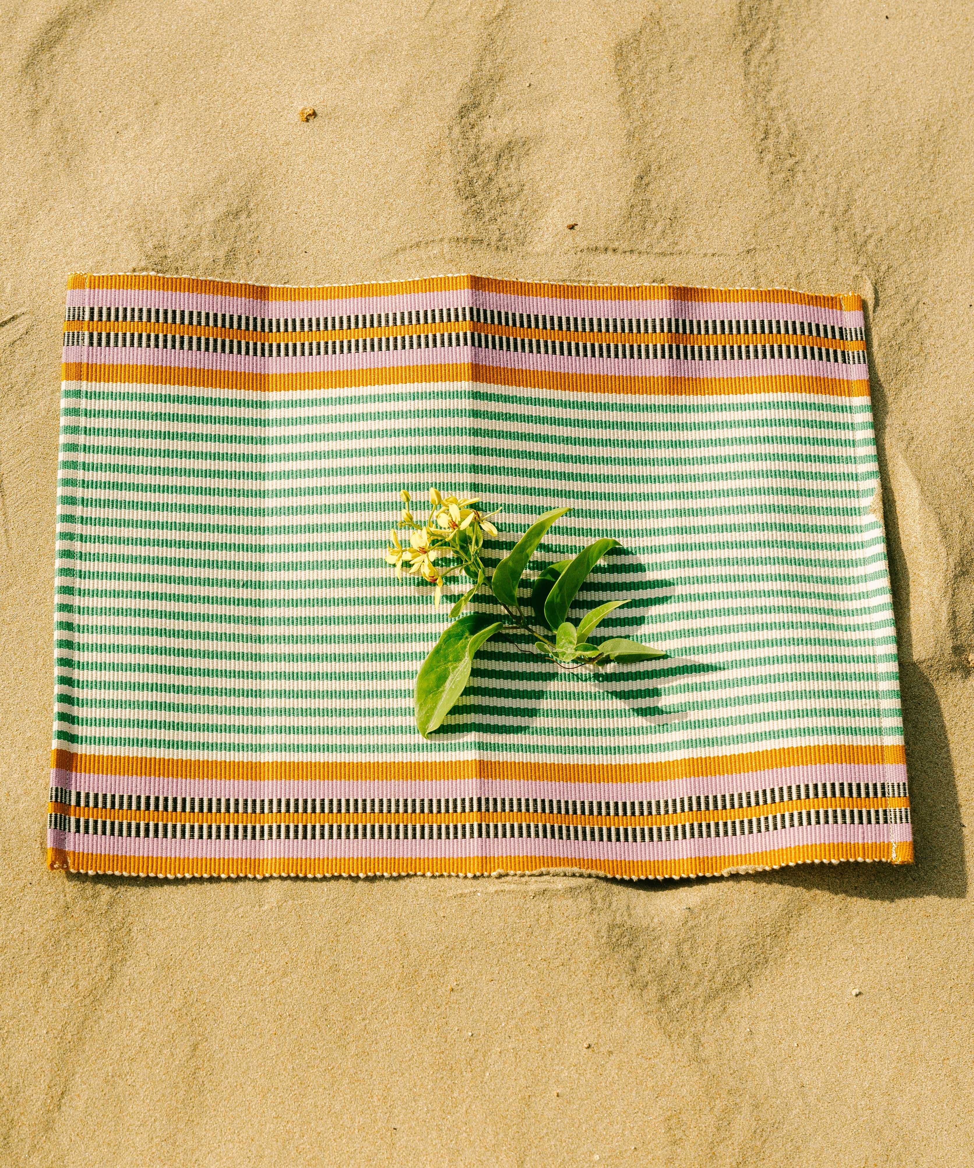 Maua Placemat (Set of 6) - Forest Green