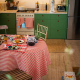 Furaha Red Tablecloth
