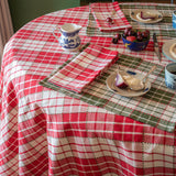 Sherehe Red Tablecloth