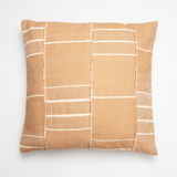 Classic Kente Cushion (50x50cm) - Brown