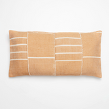 Classic Kente Cushion (28x56cm) - Brown