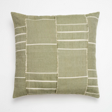 Classic kente Cushion (50x50cm) - Fern