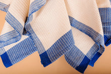 Load image into Gallery viewer, Blue Edge Tea Towels
